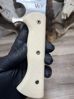 Work Tuff Gear V44X Linen Micarta Handles