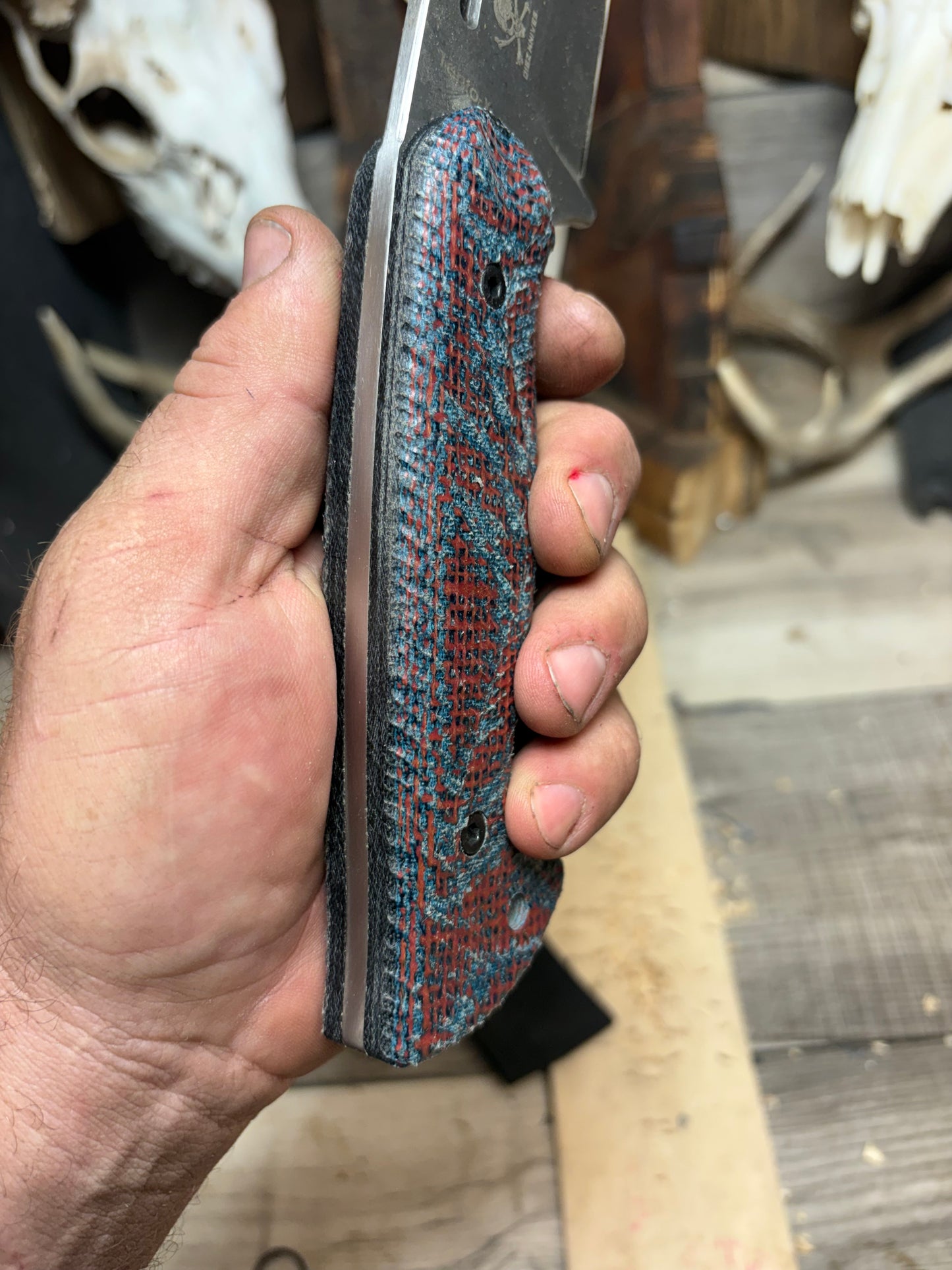 Work Tuff Gear Tanto X Micarta Handles
