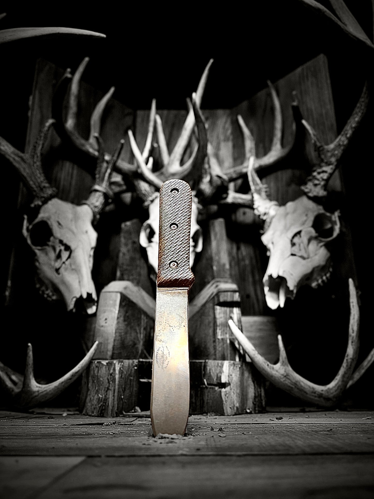 KA-BAR Becker Kephart BK62 Canvas Micarta Handles