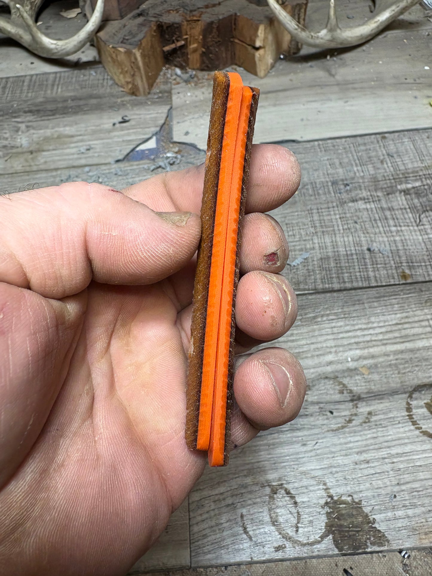 KA-BAR: Jarosz Globetrotter -Micarta Handles (Knife NOT Included)