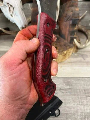 WTG Ares Canvas Micarta Handles - Carroll’s Custom Knife Scales