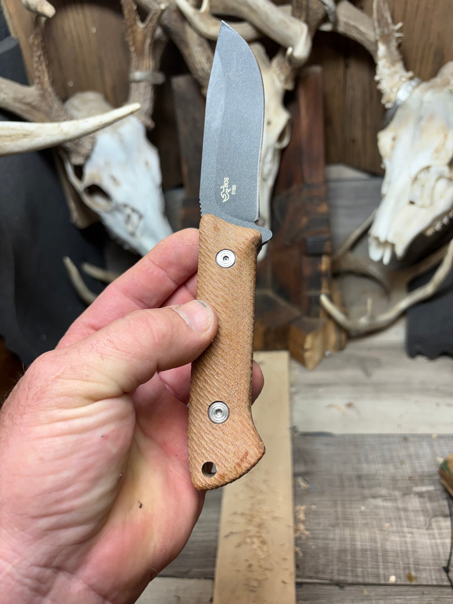 Buck Knives 104 Compadre Micarta Handles