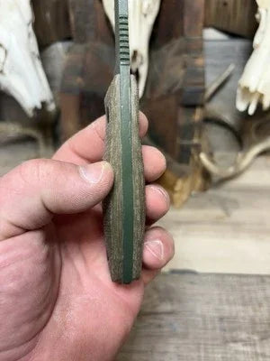 Esee 3 / Esee 4 Canvas Micarta Handles - Carroll’s Custom Knife Scales