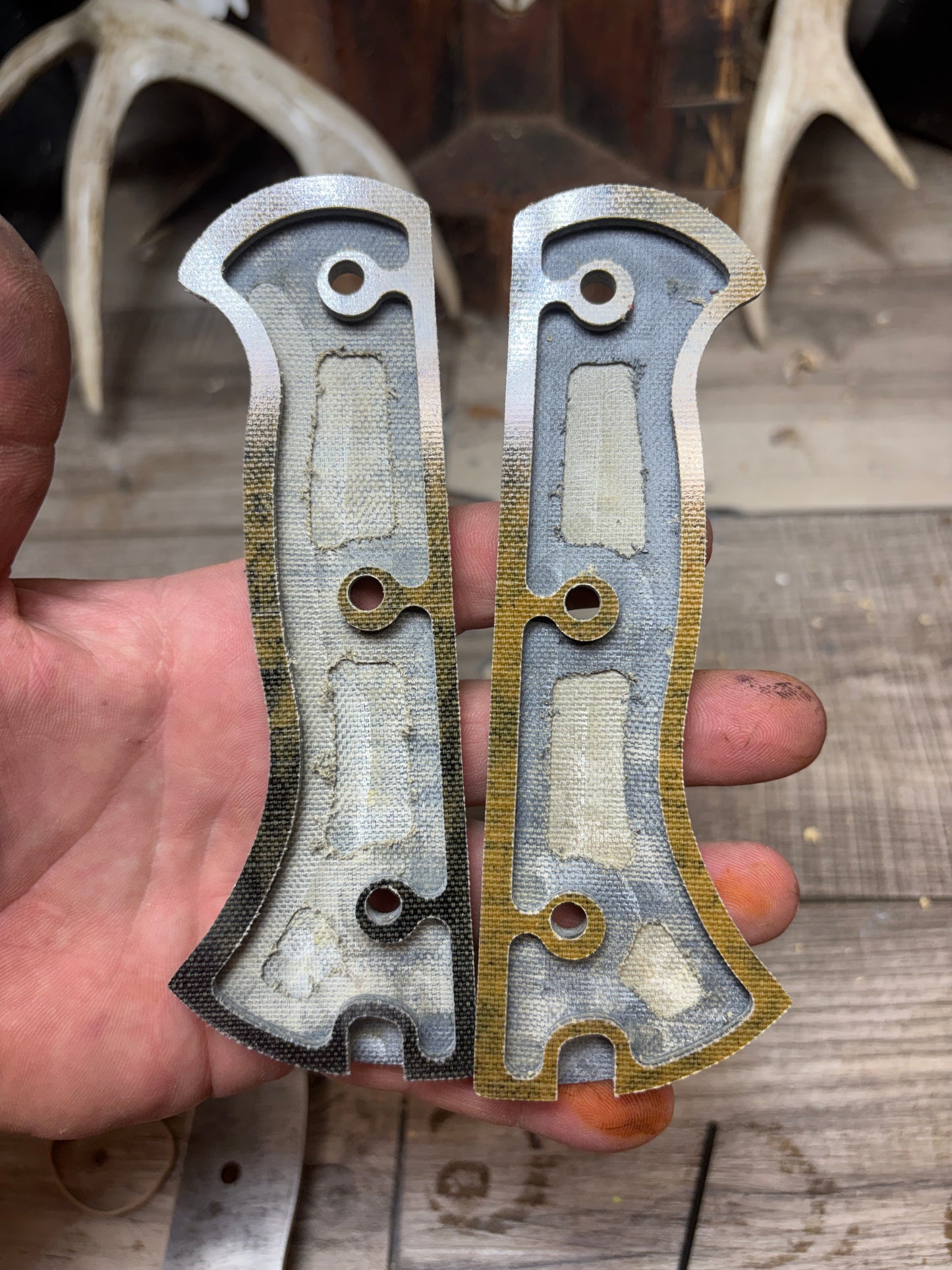 Work Tuff Gear Gen 2 or 3 V44X Lightweight Canvas Micarta Handles