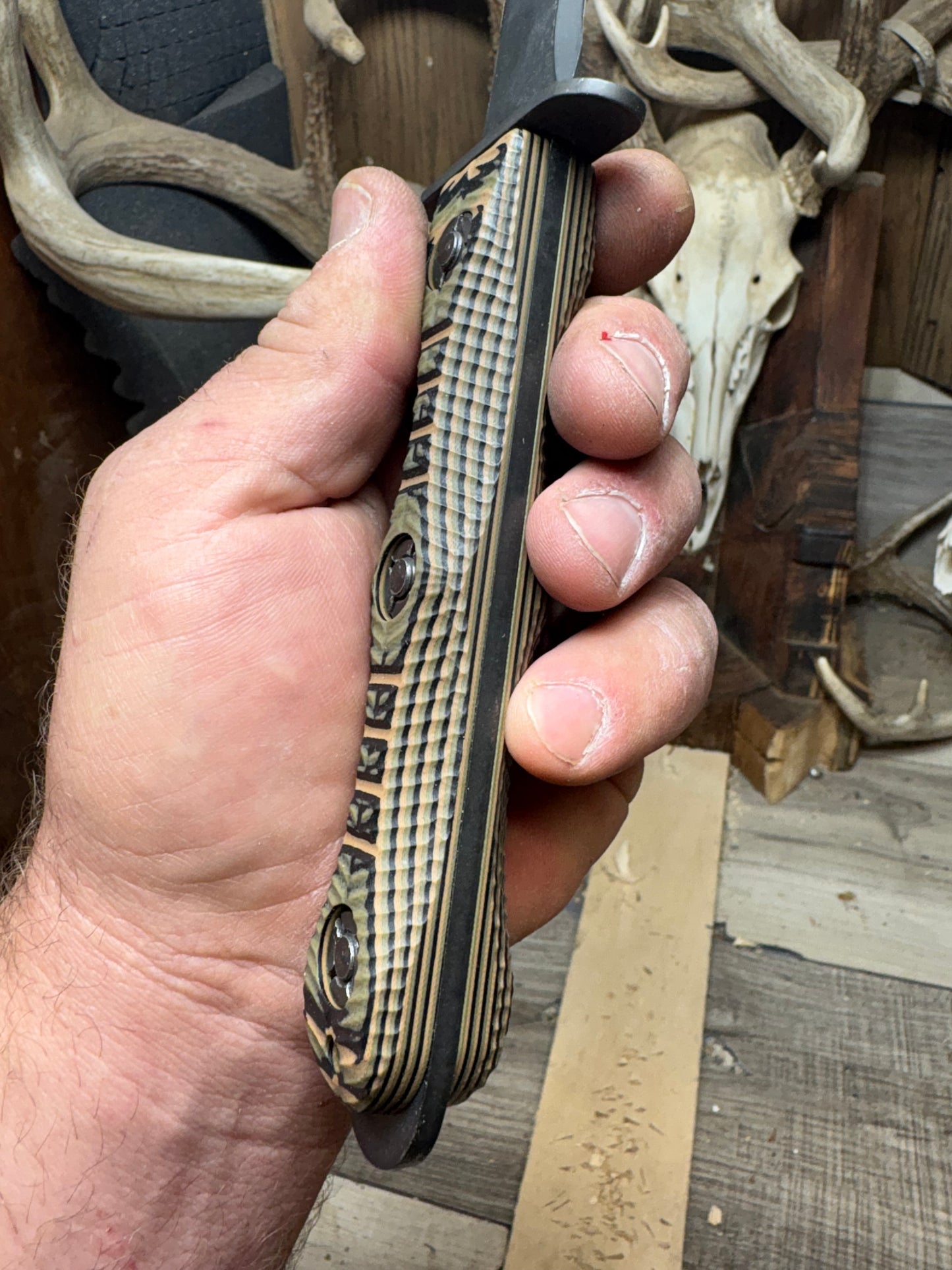 KA-BAR EK-44 EK Commando 4 & 5 G10 Handles