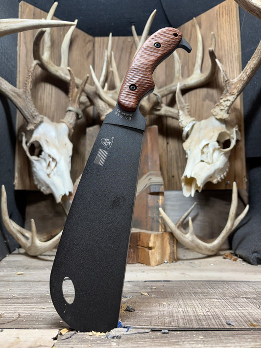 KA-BAR Zombie Or Adventure Series Canvas Micarta Handles