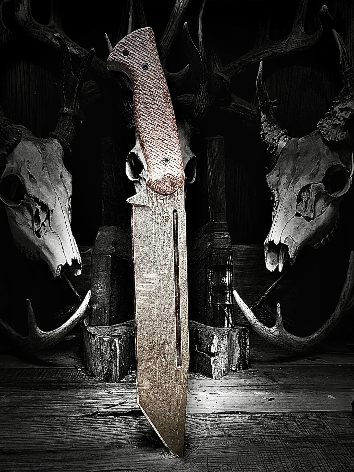 Work Tuff Gear Tanto X Micarta Handles