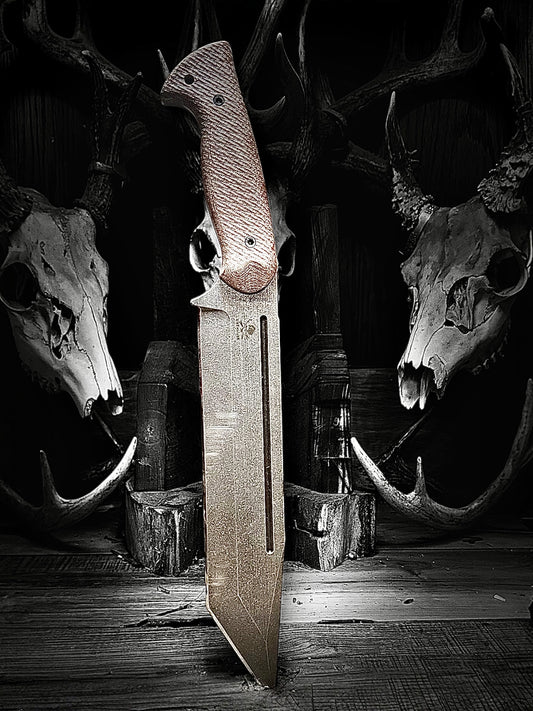 Work Tuff Gear Tanto X Micarta Handles
