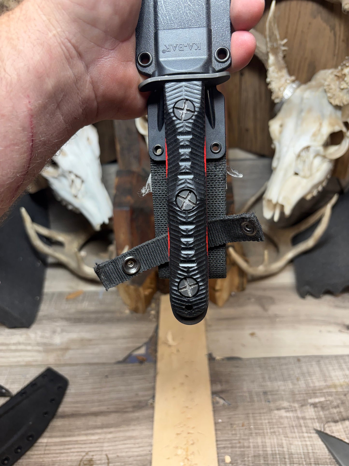 KA-BAR EK-44 EK Commando 4 & 5 G10 Handles