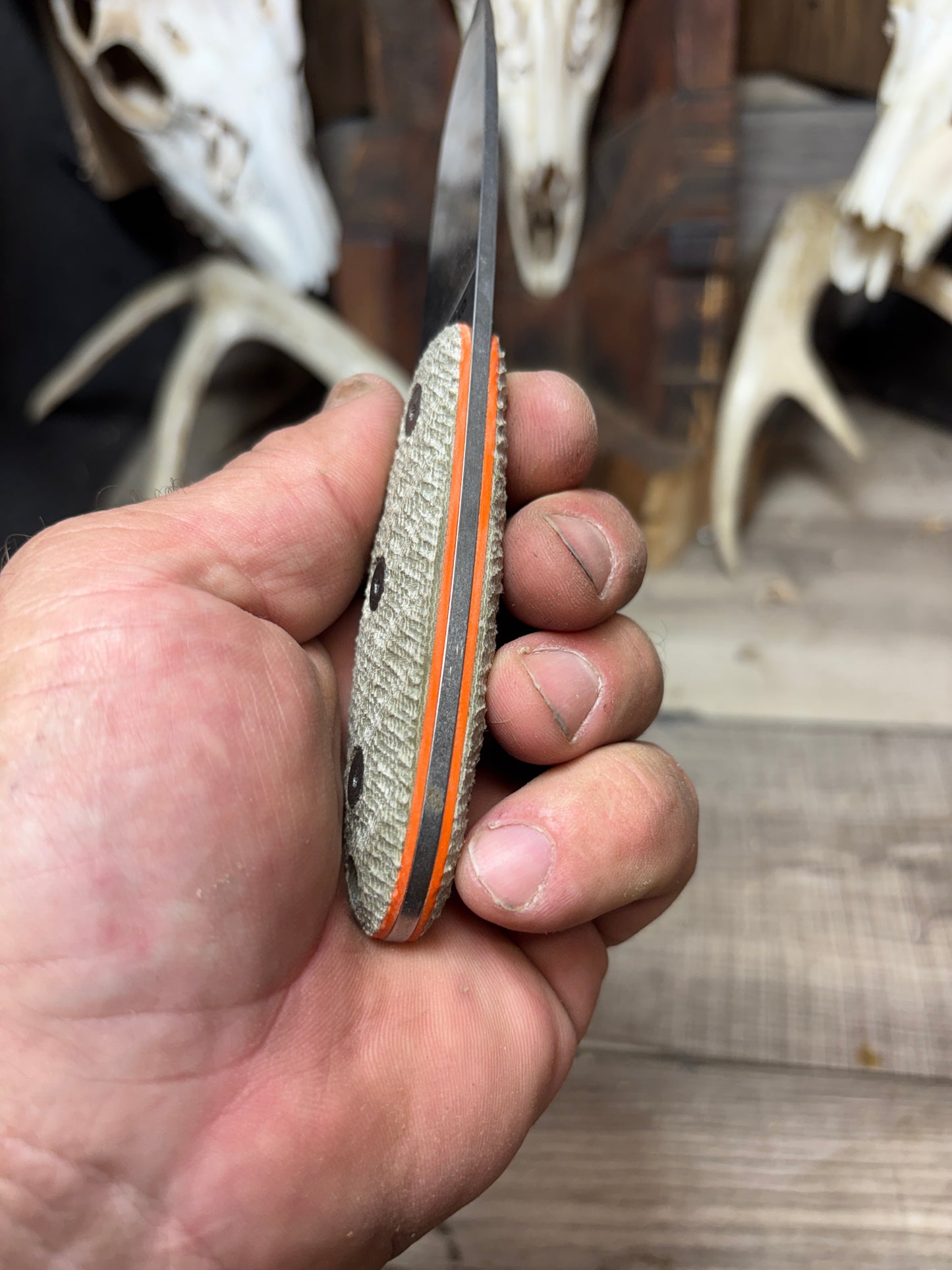 Esee Sencillo Canvas Micarta Handles