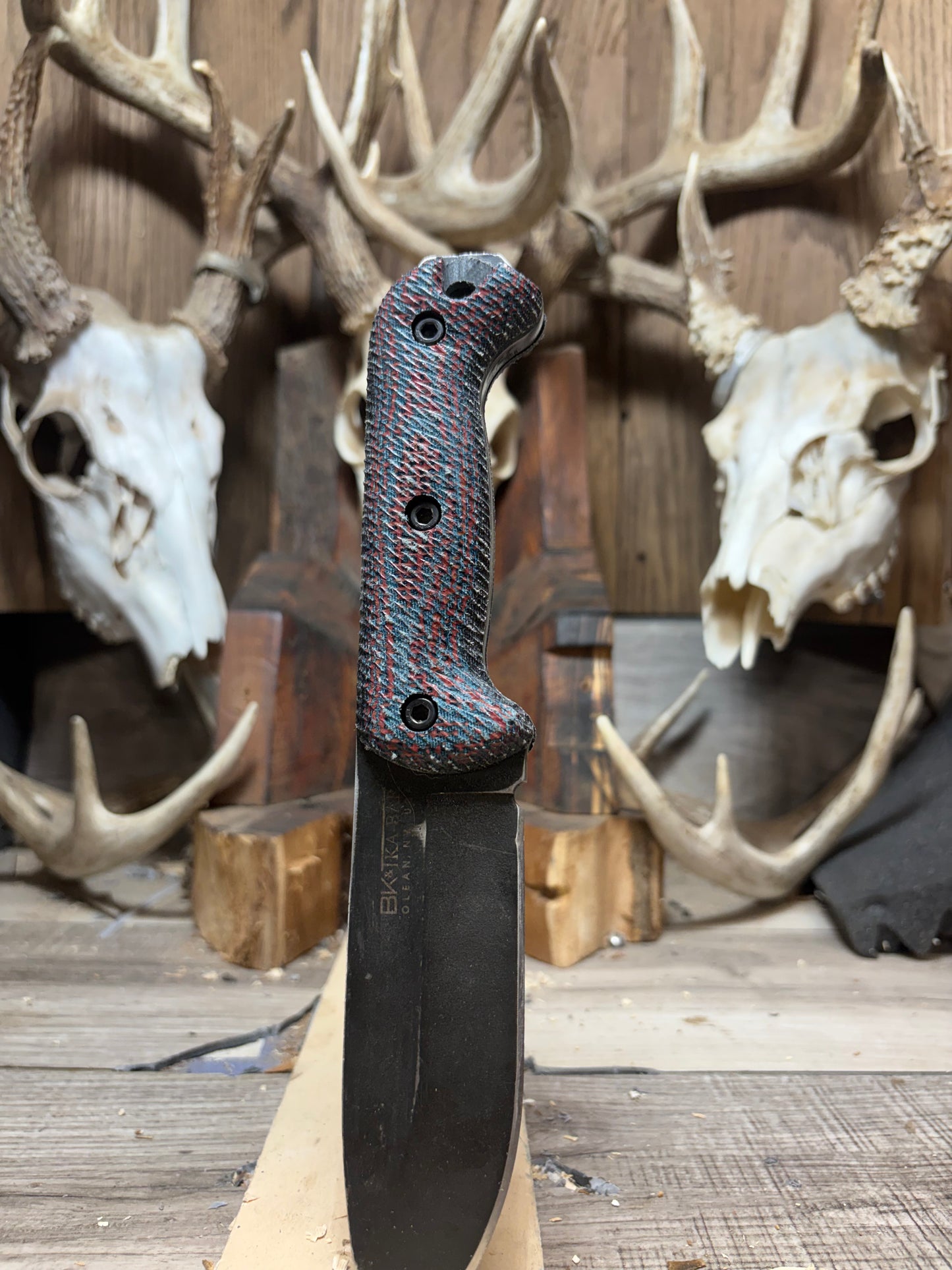KA-BAR Becker BK2, BK9, Etc. Micarta Handles