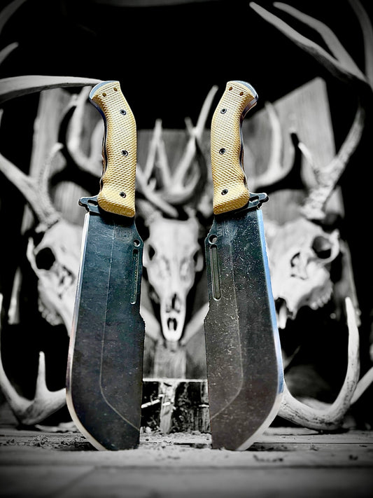 WTG Ares Canvas Micarta Handles