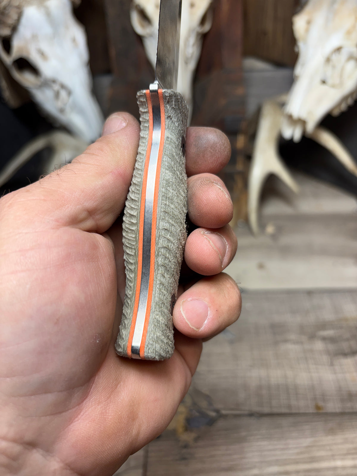 White River Knives Ursus Cub Canvas Micarta Handles