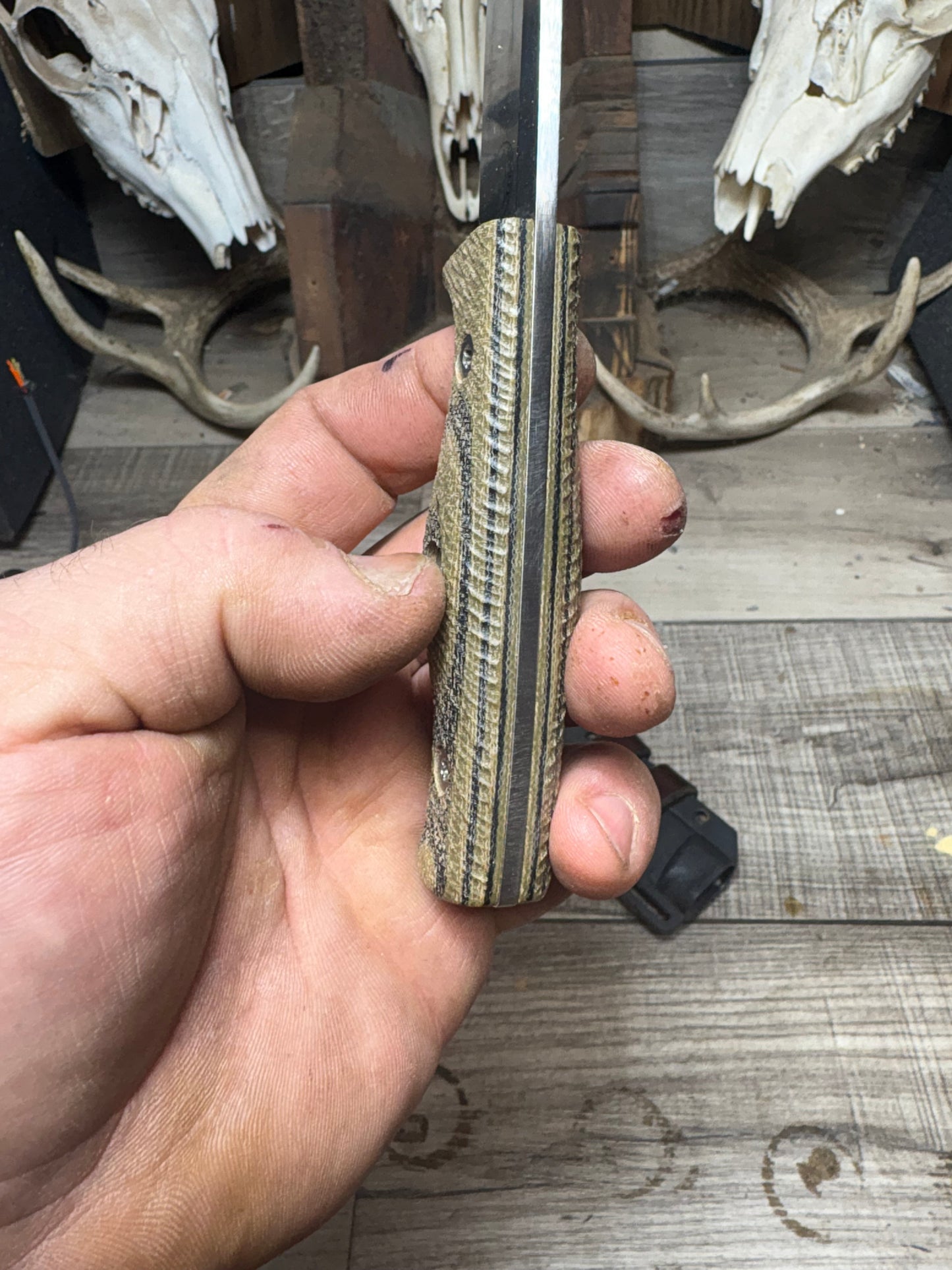 White River Ursus Cub Handles Hidden Lanyard