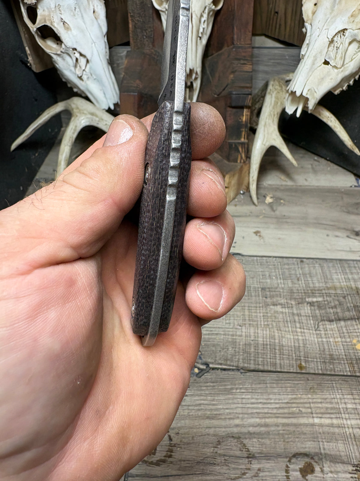 Buck Knives 662 Scout Micarta Handles
