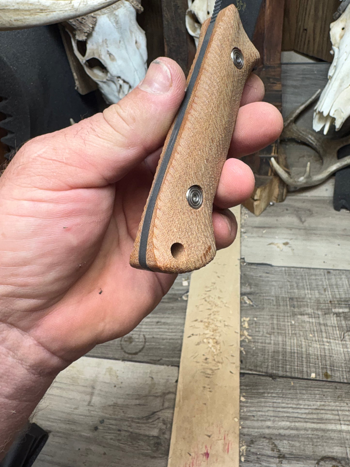 Buck Knives 104 Compadre Micarta Handles