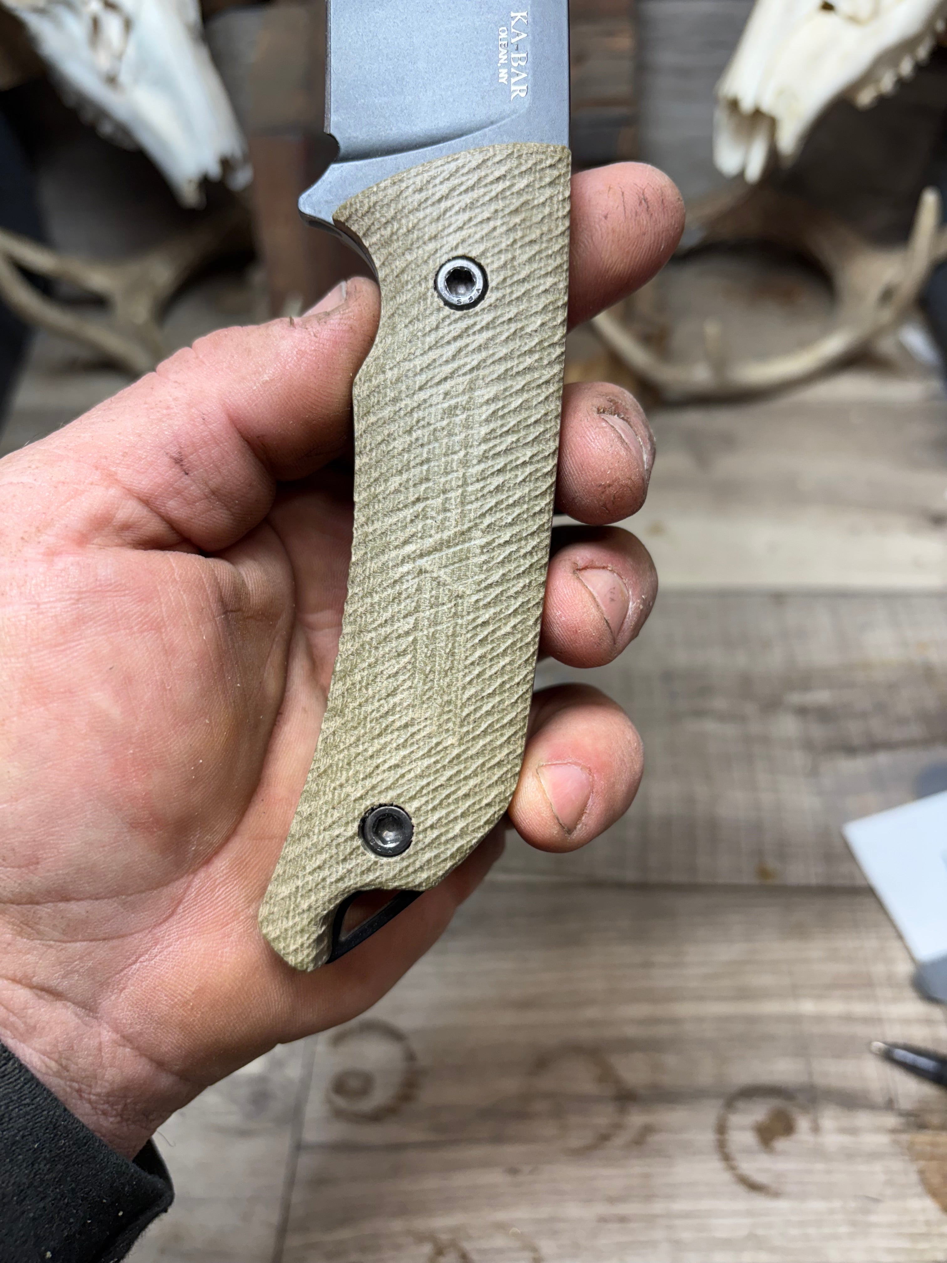 KA-BAR Jarosz Turok Handles – Carroll's Custom Knife Scales