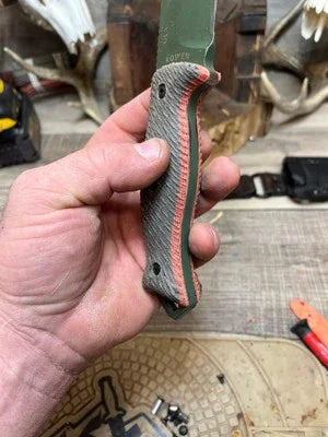 Esee 5 / Esee 6 Canvas Micarta Handles - Carroll’s Custom Knife Scales
