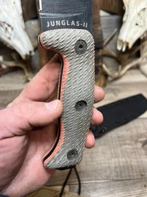 Esee Junglas I/II & Cleaver CL1 Canvas Micarta Handles - Carroll’s Custom Knife Scales