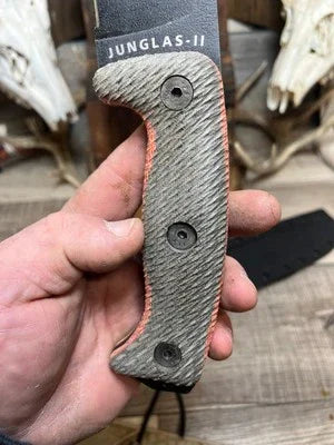 Esee Junglas I/II & Cleaver CL1 Canvas Micarta Handles - Carroll’s Custom Knife Scales