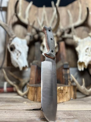 WTG Wolverine / Mountain Lion Canvas Micarta Handles - Carroll’s Custom Knife Scales