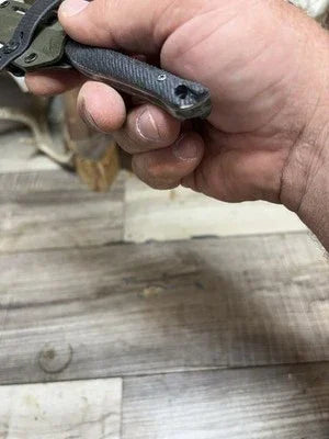 Exodus Knife & Tool Adventure Craft / Exodus 3 Canvas Micarta Handles