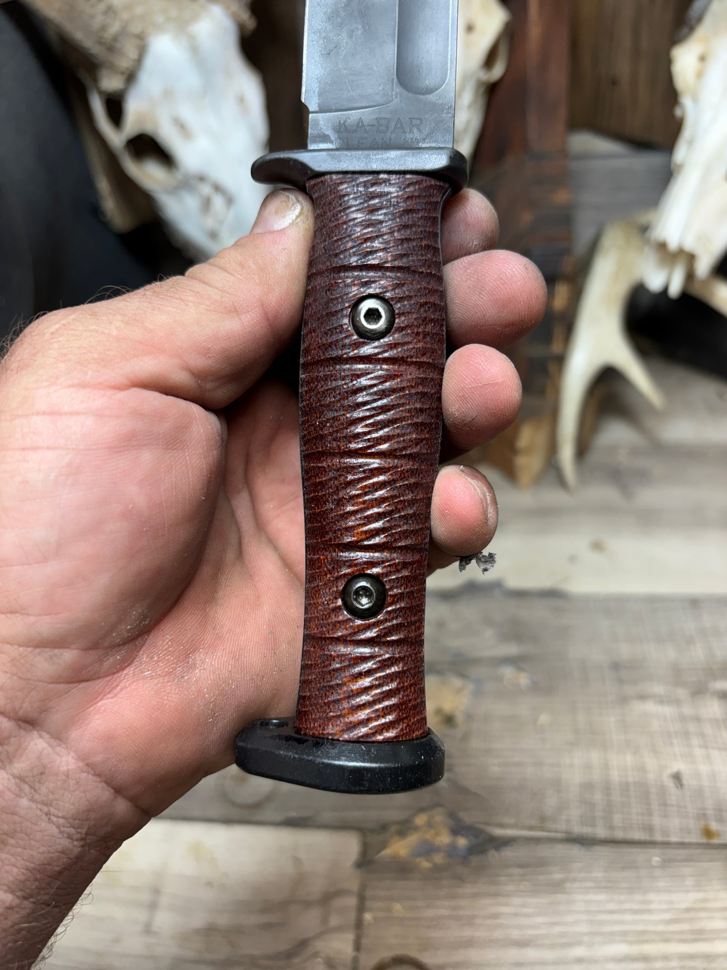 KA-BAR SLABBY Handles!