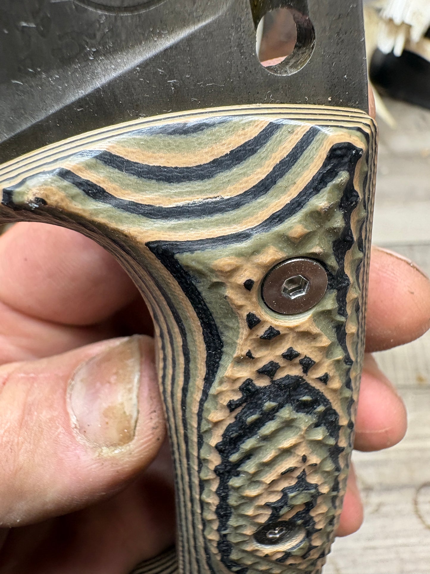 WTG Nomad Field Knife, Proper Chopper or Camp 9 NC.
 (Minor Blemish)
