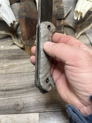 KA-BAR Becker BK2, BK9, Etc. Canvas Micarta Handles - Carroll’s Custom Knife Scales