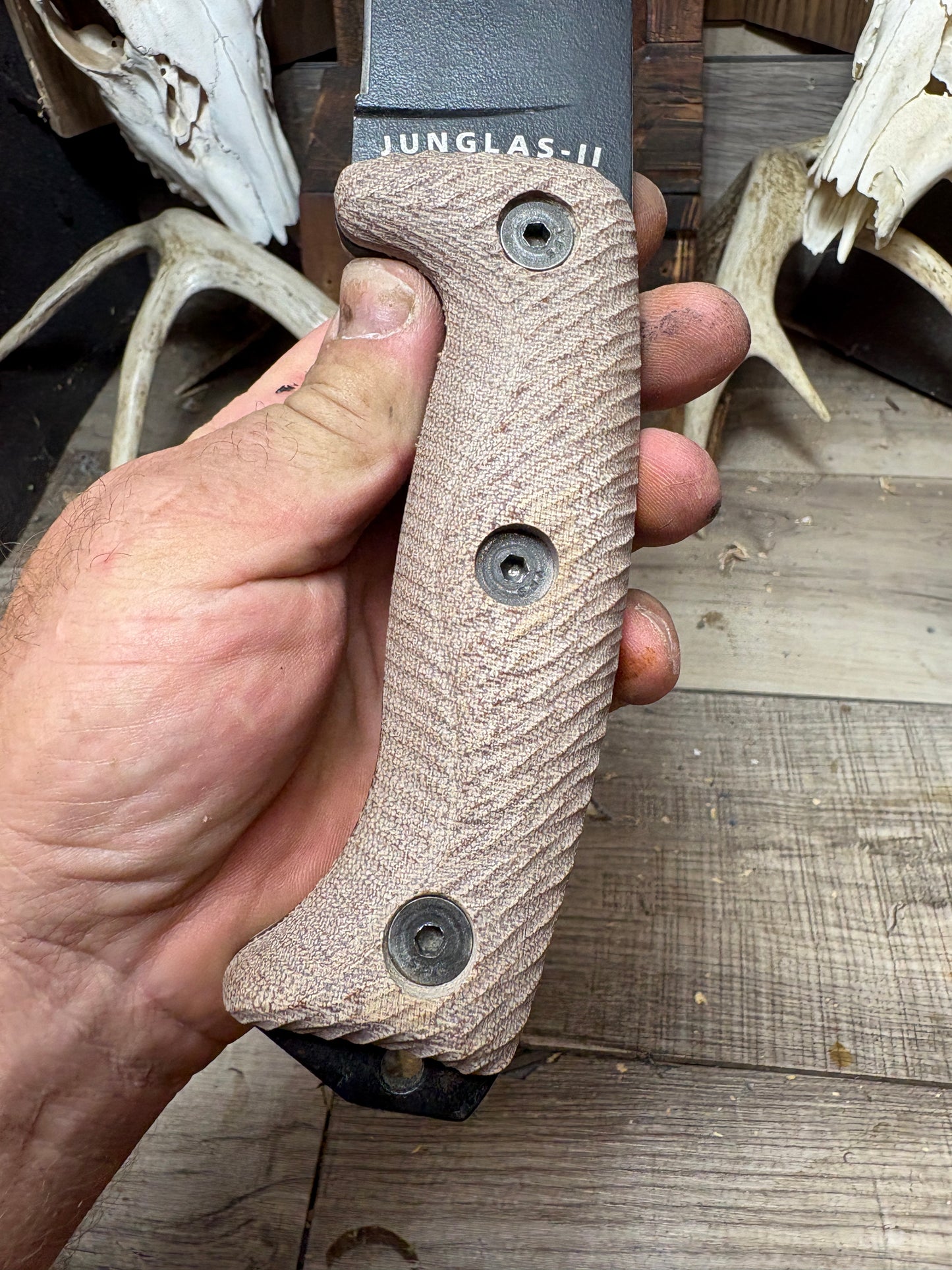 Esee Junglas I/II & Cleaver CL1 Canvas Micarta Handles