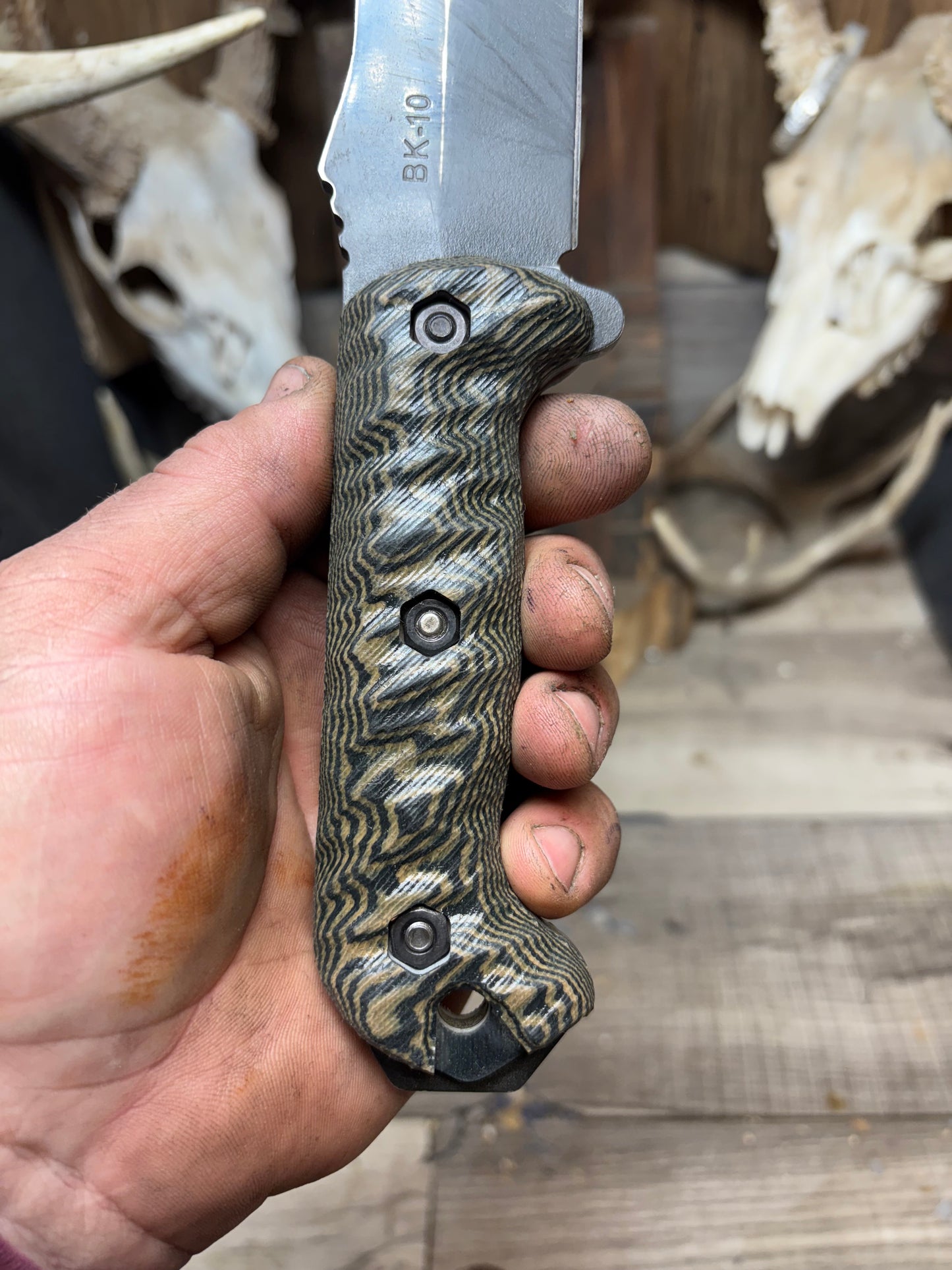 KA-BAR Becker BK2, BK9, Etc. G10 Handles