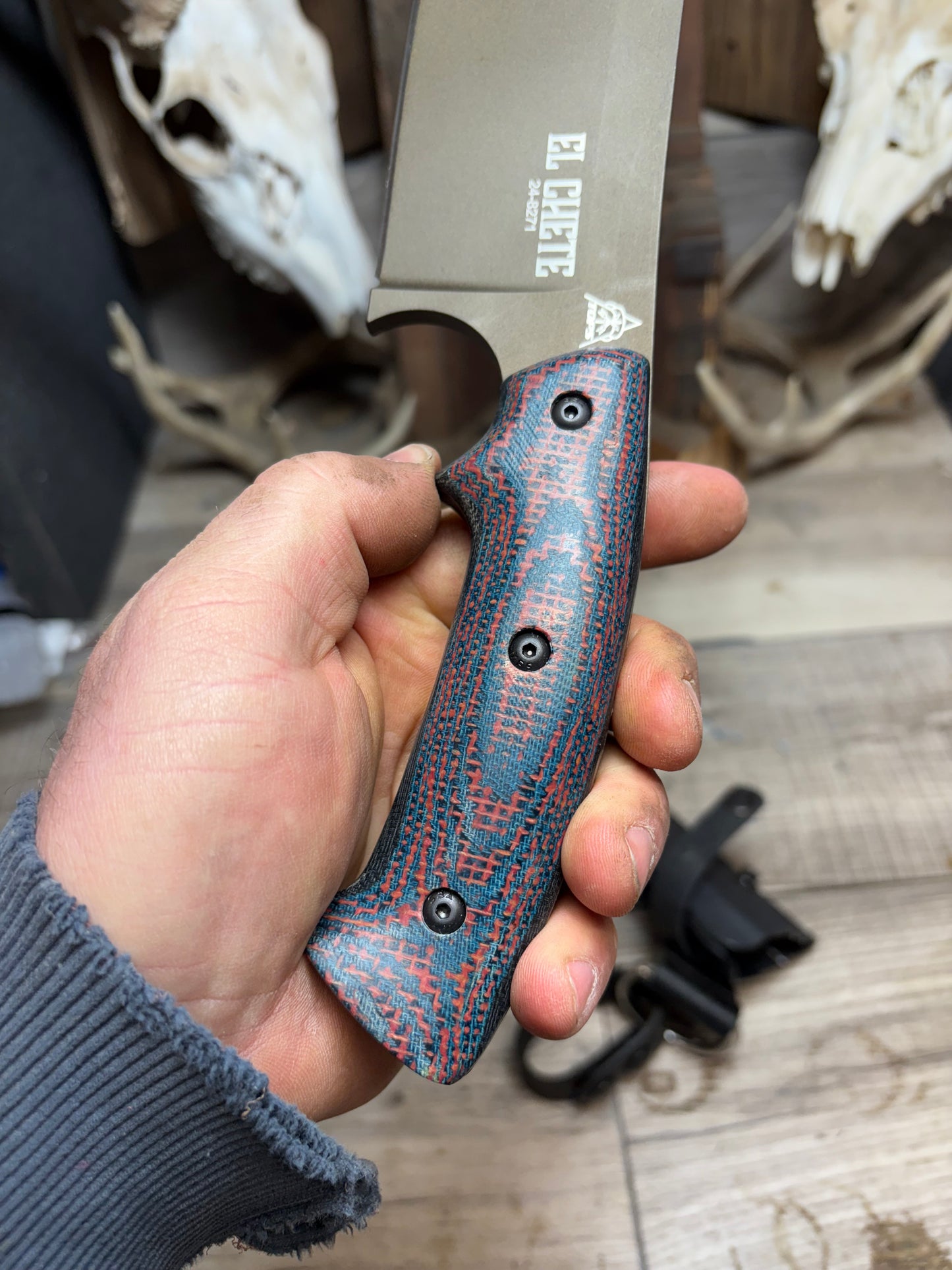 Tops Knives El Chete Handles