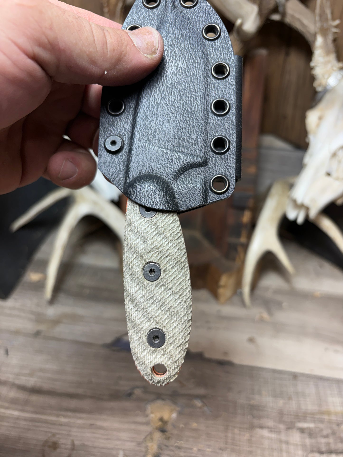 Esee Sencillo Canvas Micarta Handles