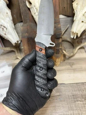 Tops Knives Silent Hero Canvas Micarta Handles