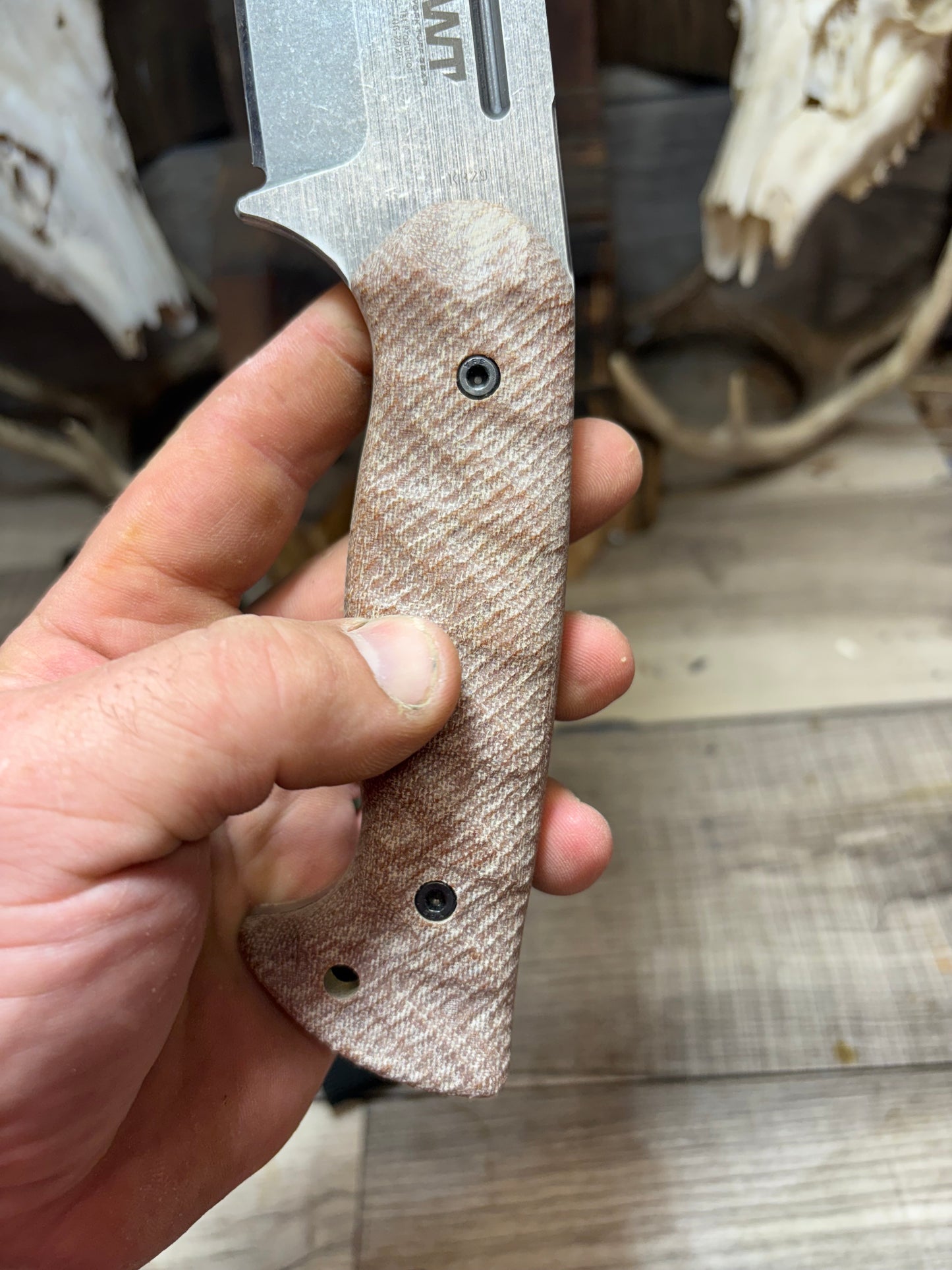 Work Tuff Gear Tanto X Micarta Handles