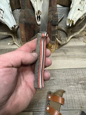 Lionsteel M2M Canvas Micarta Handles - Carroll’s Custom Knife Scales