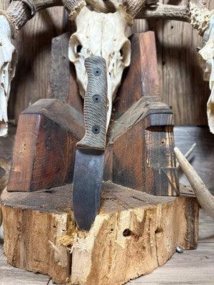 White River Knives Ursus Cub Canvas Micarta Handles - Carroll’s Custom Knife Scales