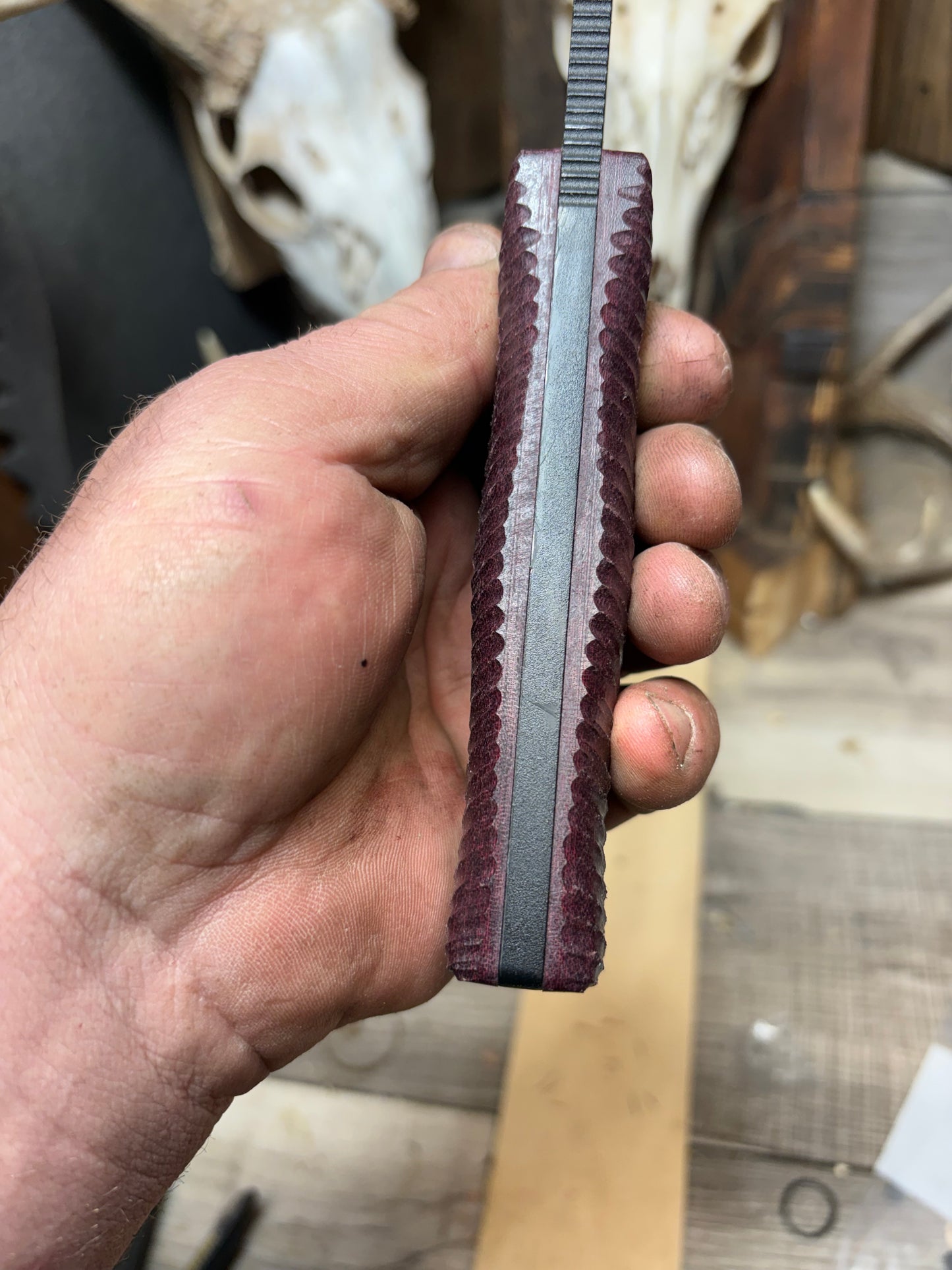 Tops Knives War Bowie V2 Handles