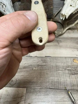 Esee Izula Extended Canvas Micarta Handles
