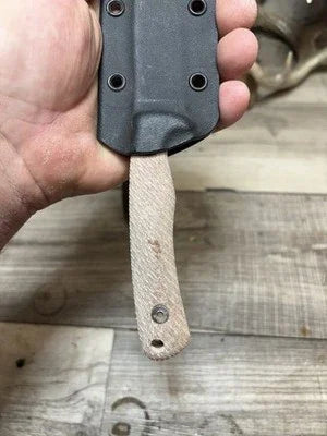 Esee Ashley Game Knife (AGK) Canvas Micarta Handles