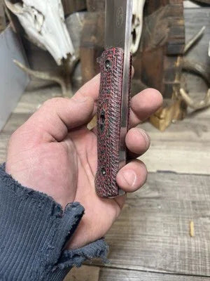 Fallkniven S1X Canvas Micarta Handles - Carroll’s Custom Knife Scales