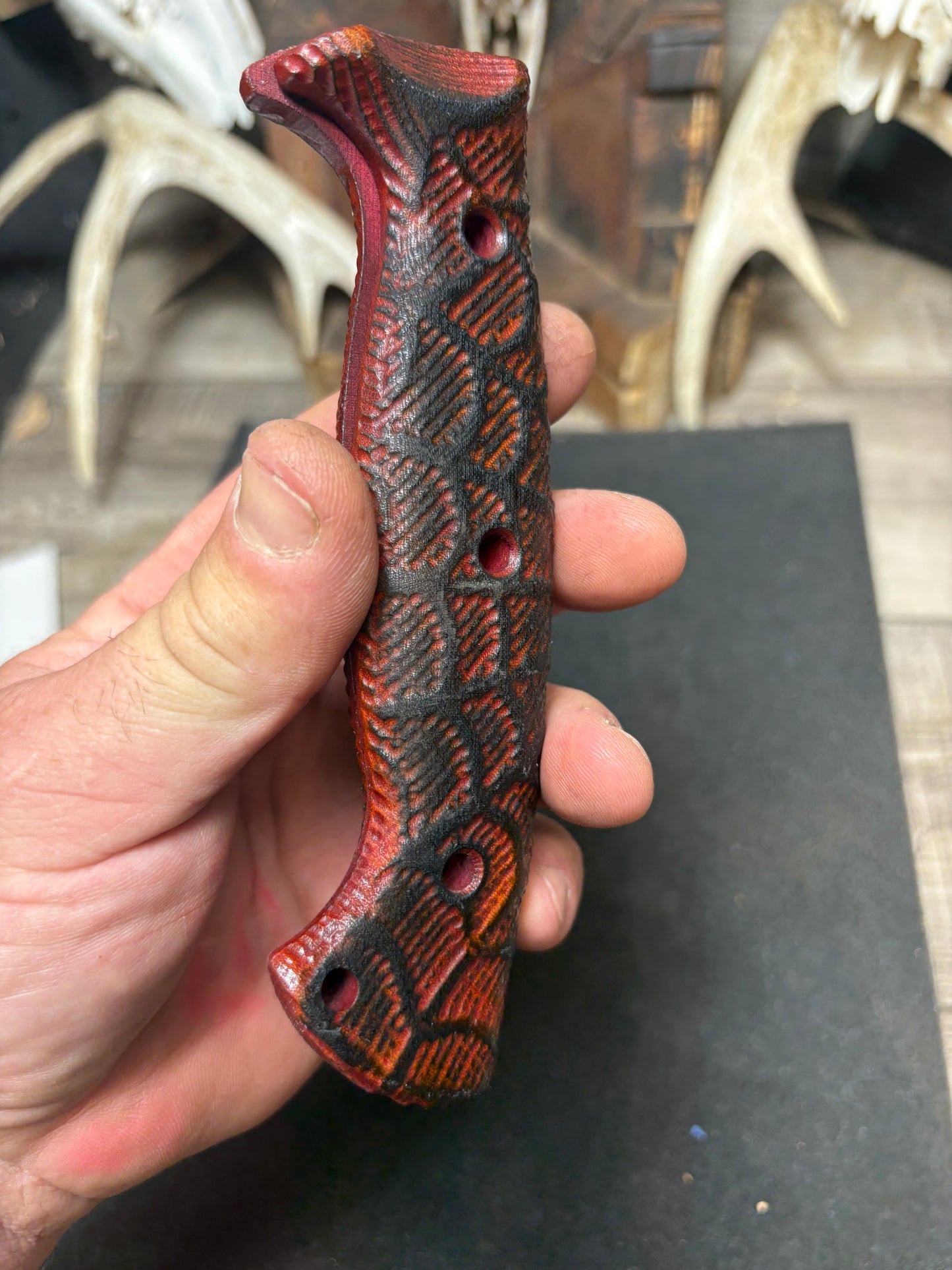 Work Tuff Gear Atayal XL, Mizeram, Black Dog, and Borneo Handles