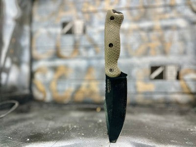 KA-BAR Becker BK15, BK16, BK17, BK18 OD Canvas Handles - Carroll’s Custom Knife Scales