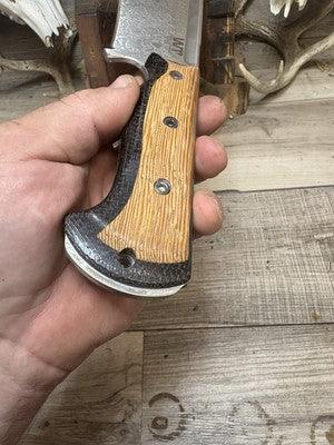 WTG Hellion Burlap Micarta And Lati Handles