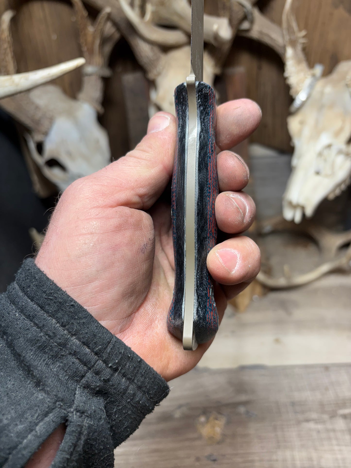 White River Knives Ursus 45 Canvas Micarta Handles