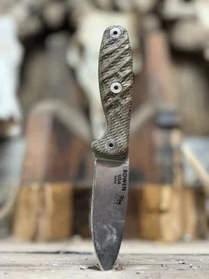 Esee Xancudo Burlap And Linen Micarta Handles