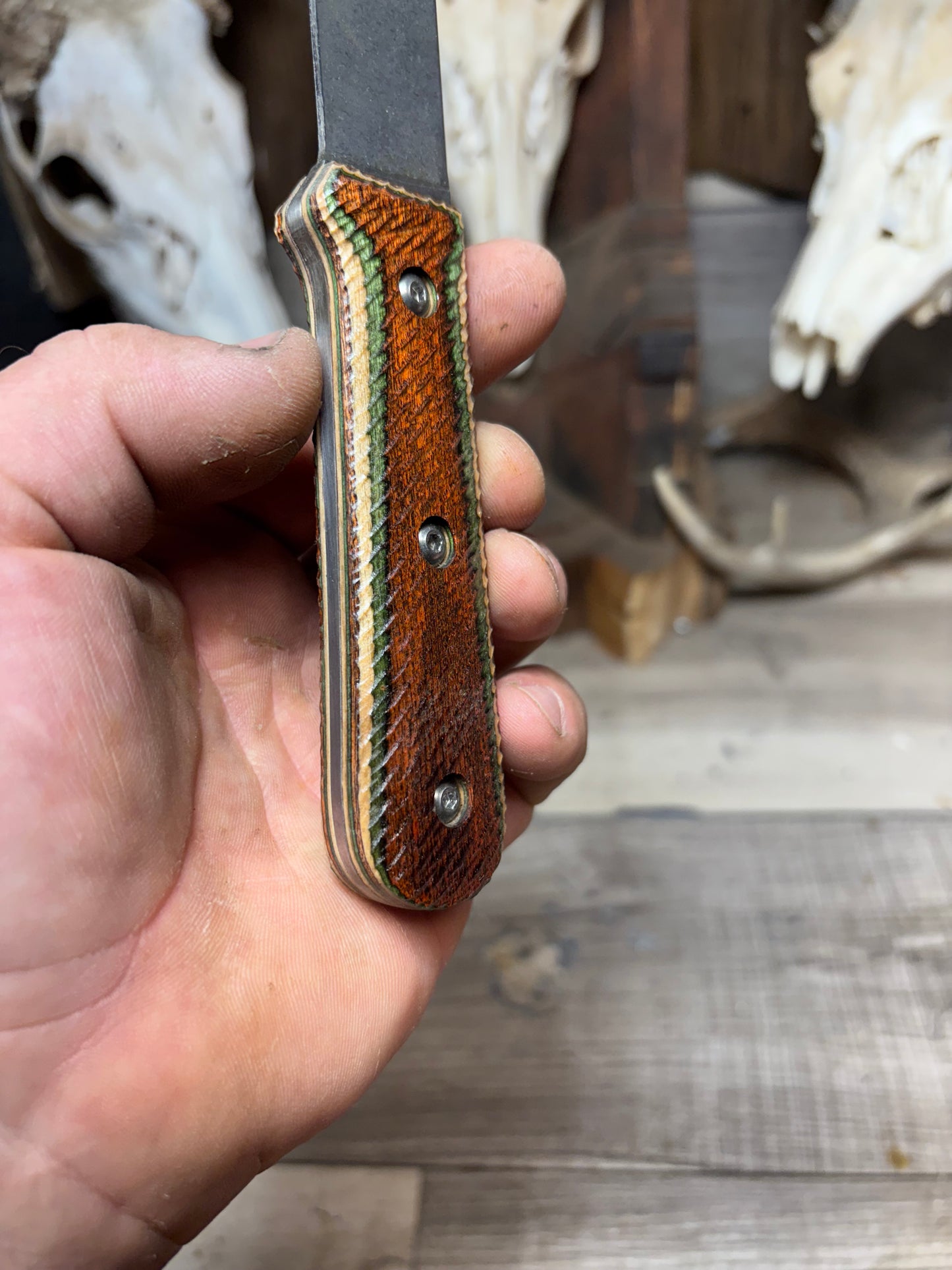 KA-BAR Becker Kephart BK62 Dymalux Handles