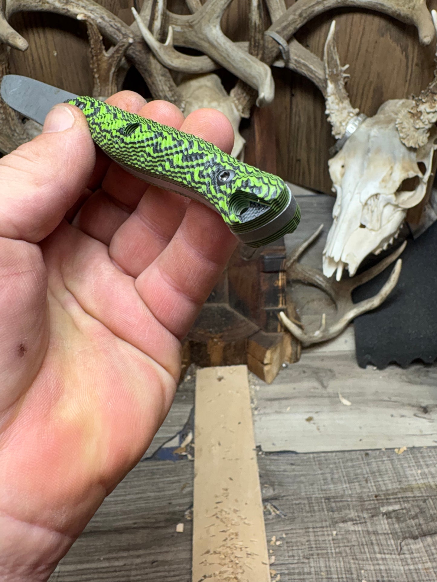 XK&T Jackalope/ White River Knife Exodus 4- G10 Handles (Knife NOT Included)