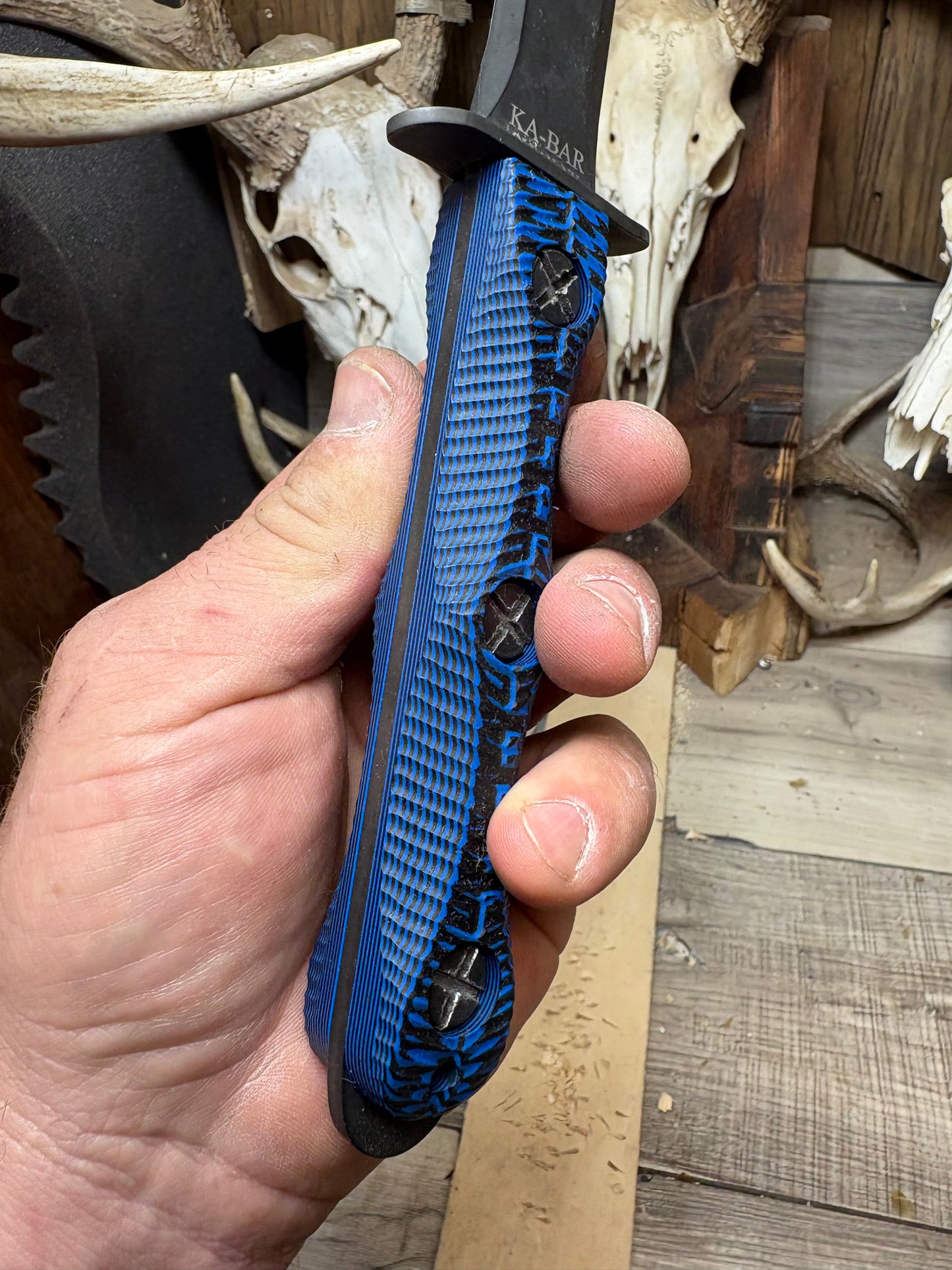 KA-BAR EK-44 EK Commando 4 & 5 G10 Handles