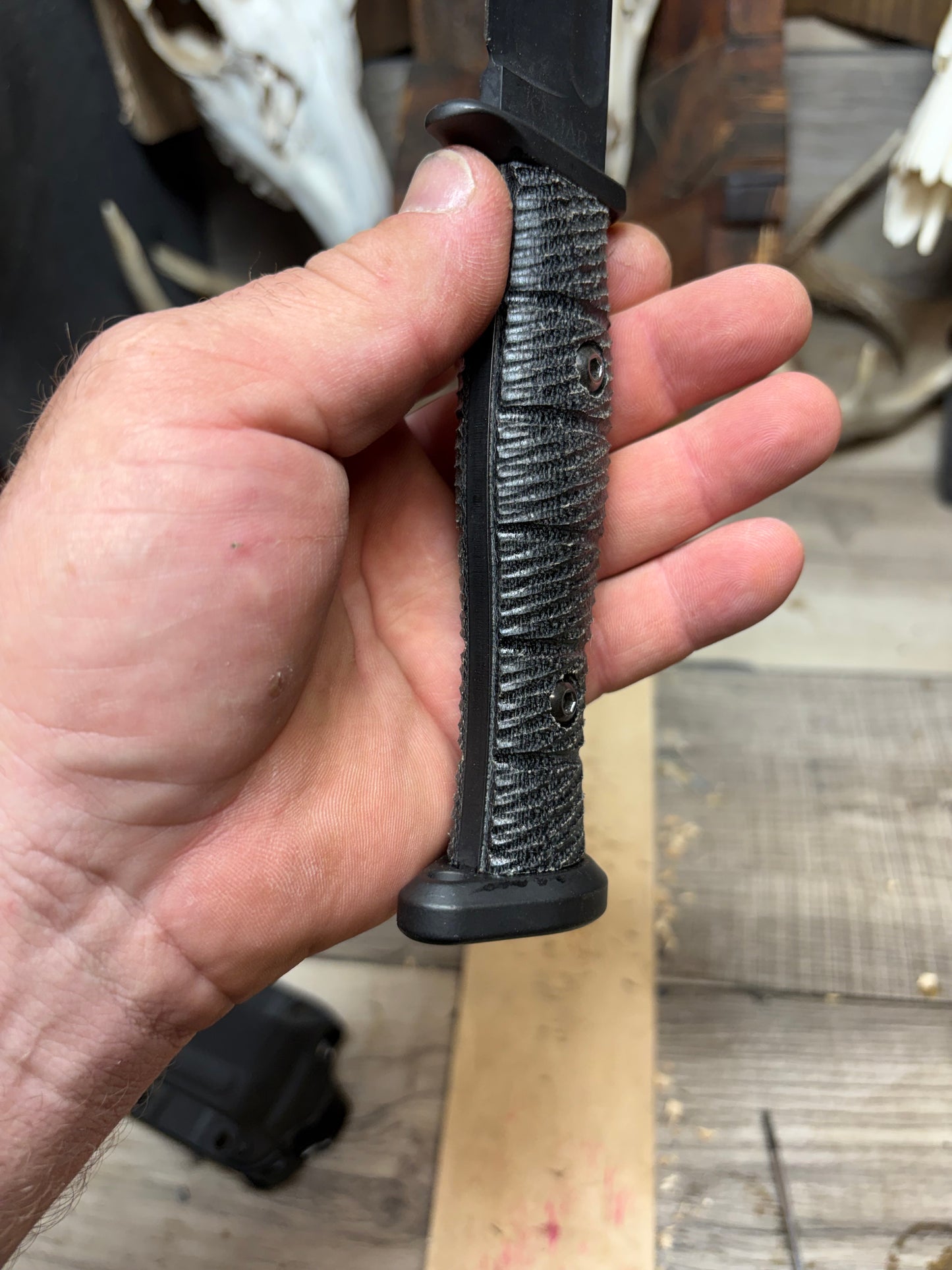 KA-BAR SLABBY Handles!